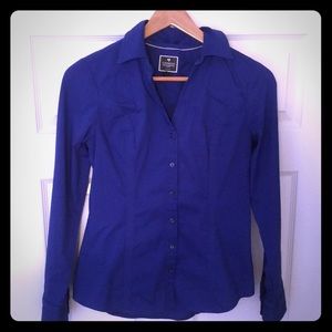 Express blue button down. Size S.
